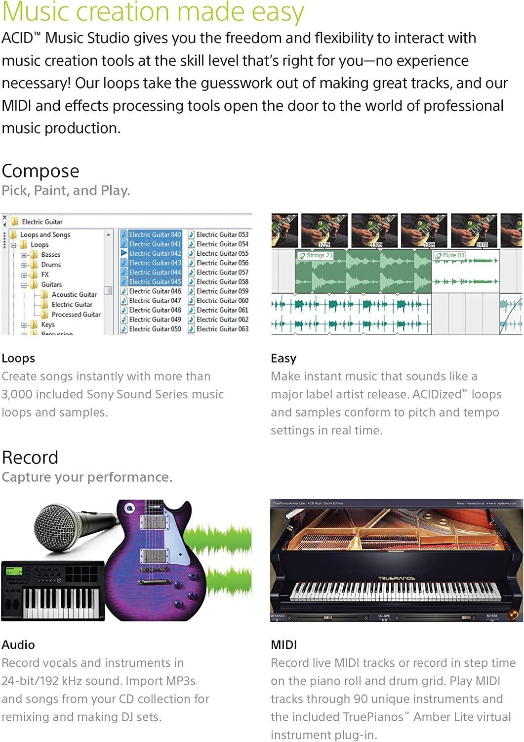 Magix Acid Music Studio 10 - Instant Download for Windows