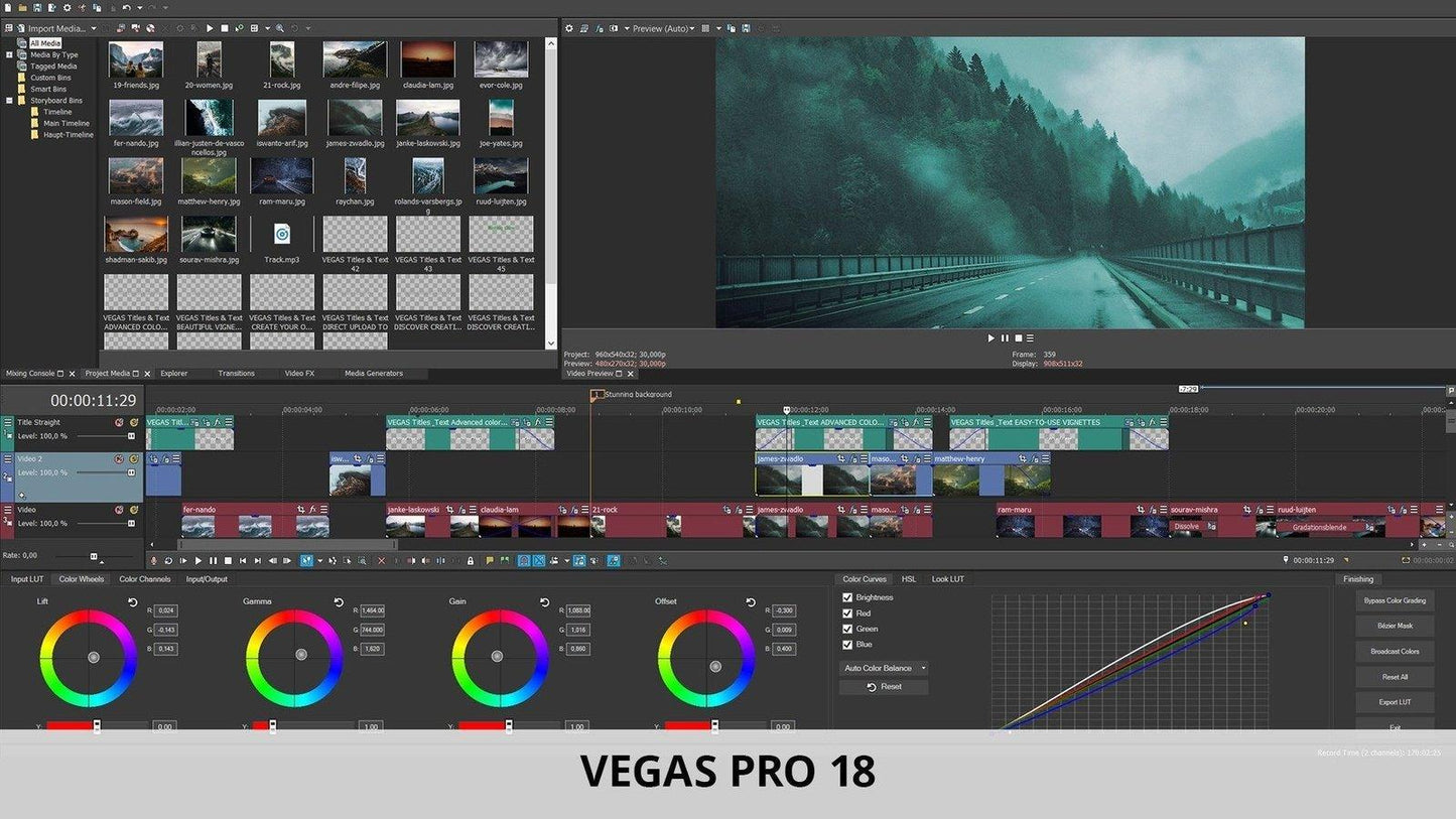 Magix Vegas Pro Edit 18 - Instant Download for Windows