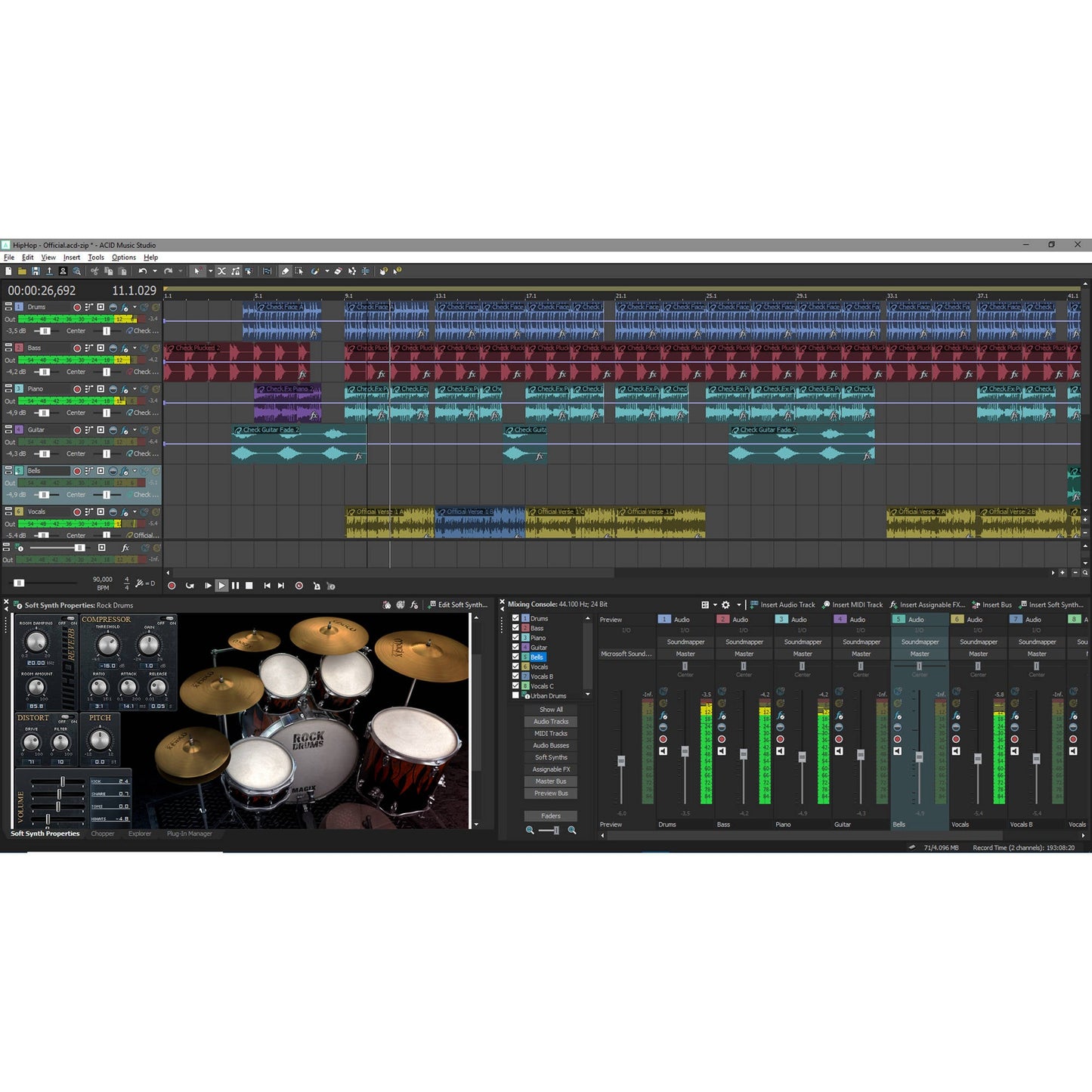 Magix Acid Music Studio 11 - Instant Download for Windows