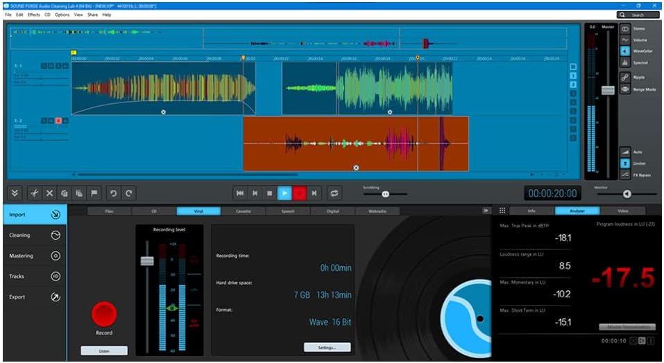 Magix Sound Forge Audio Cleaning Lab 4 - Instant Download for Windows