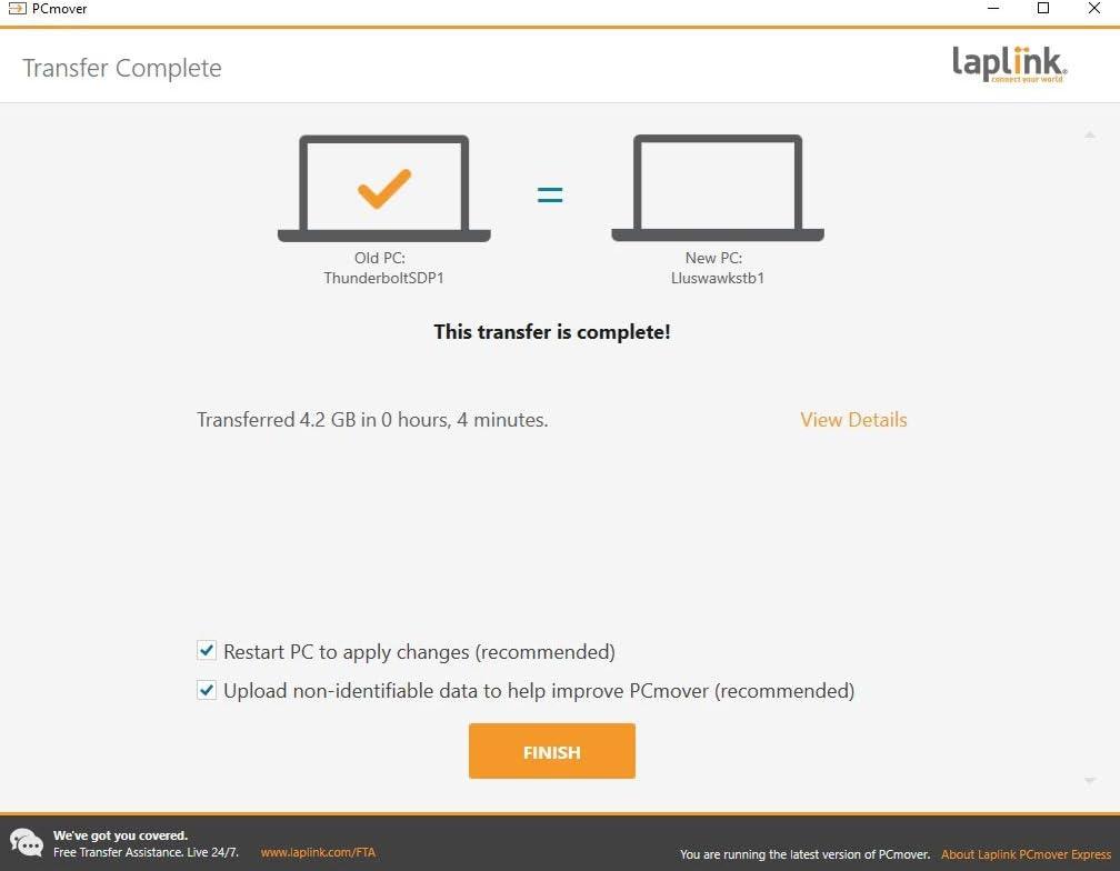 Laplink PCmover Express 11 - Instant Download for Windows