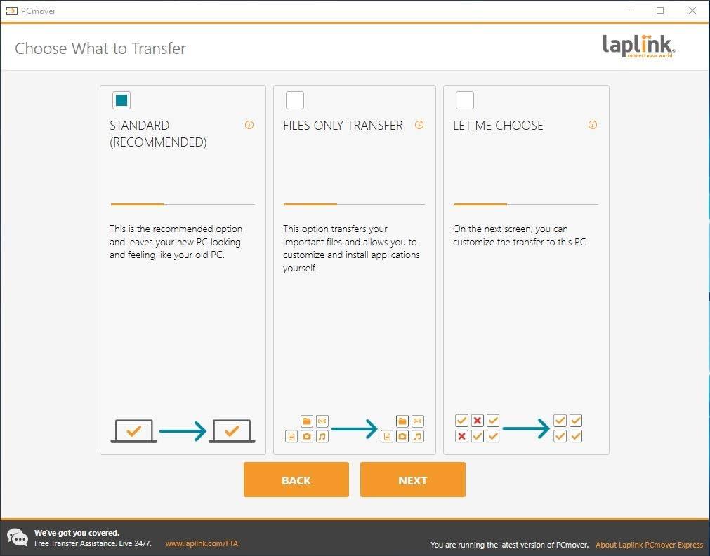 Laplink PCmover Express 11 - Instant Download for Windows