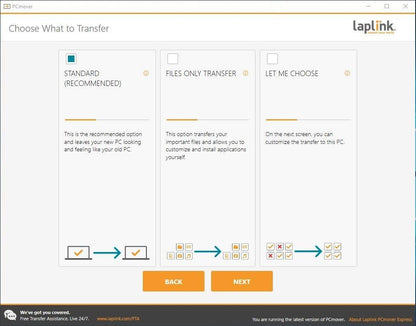 Laplink PCmover Express 11 - Instant Download for Windows