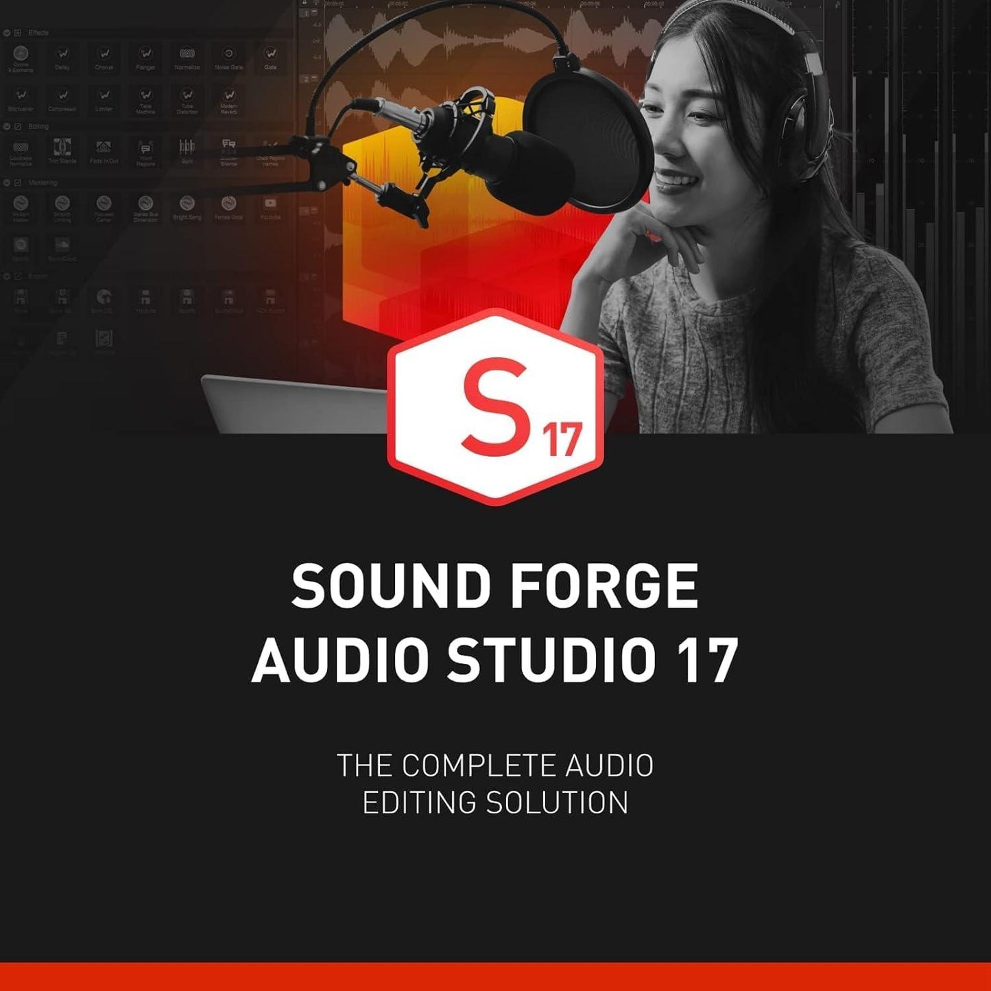 Magix Sound Forge Audio Studio 17 - Instant Download for Windows