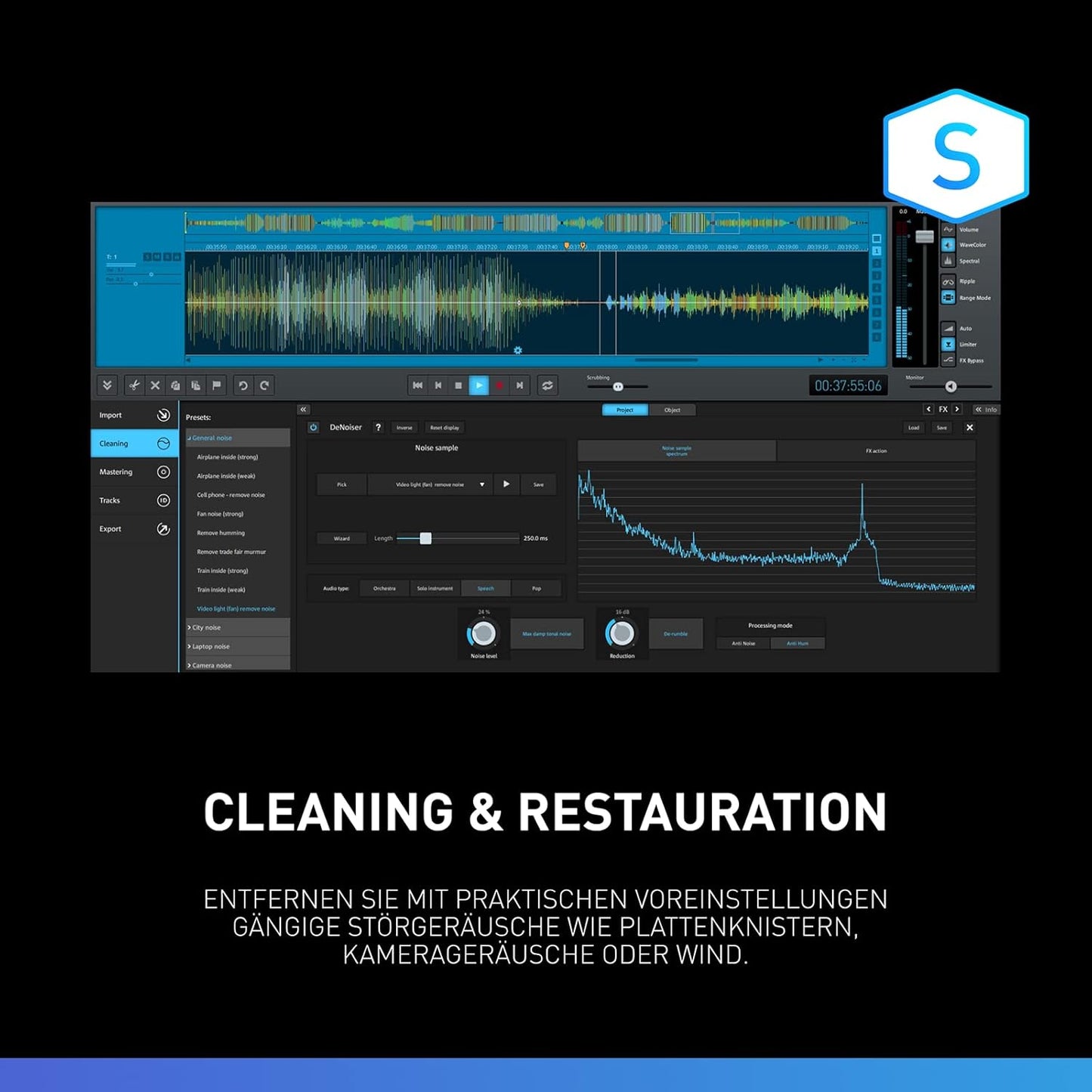 Magix Sound Forge Audio Cleaning Lab 4 - Instant Download for Windows