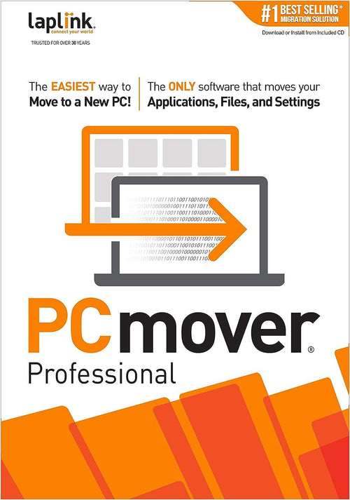 Laplink PCmover Professional 11 - Instant Download for Windows