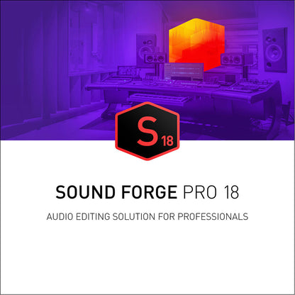 Magix Sound Forge Pro 18 - Instant Download for Windows