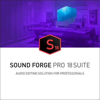 Magix Sound Forge Pro Suite 18 - Instant Download for Windows