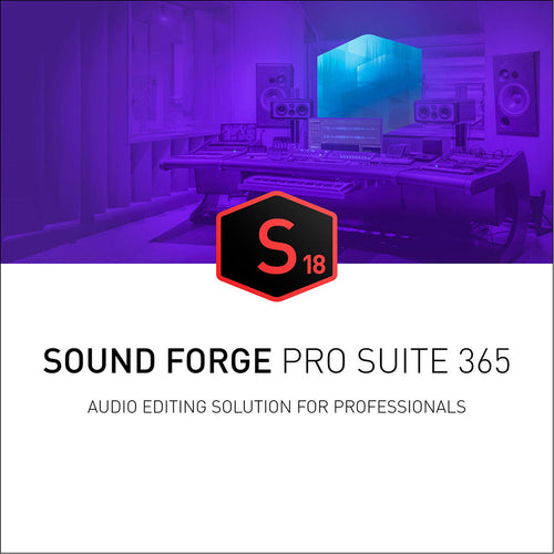 Magix Sound Forge Pro Suite 365 - Instant Download for Windows