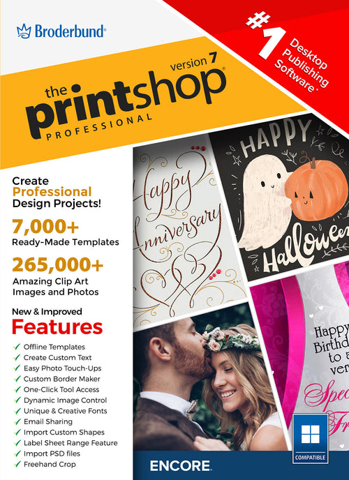 The Print Shop Professional 7 - Instant Download for Windows