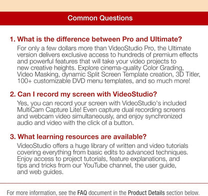 Corel VideoStudio Pro 2022 - Instant Download for Windows