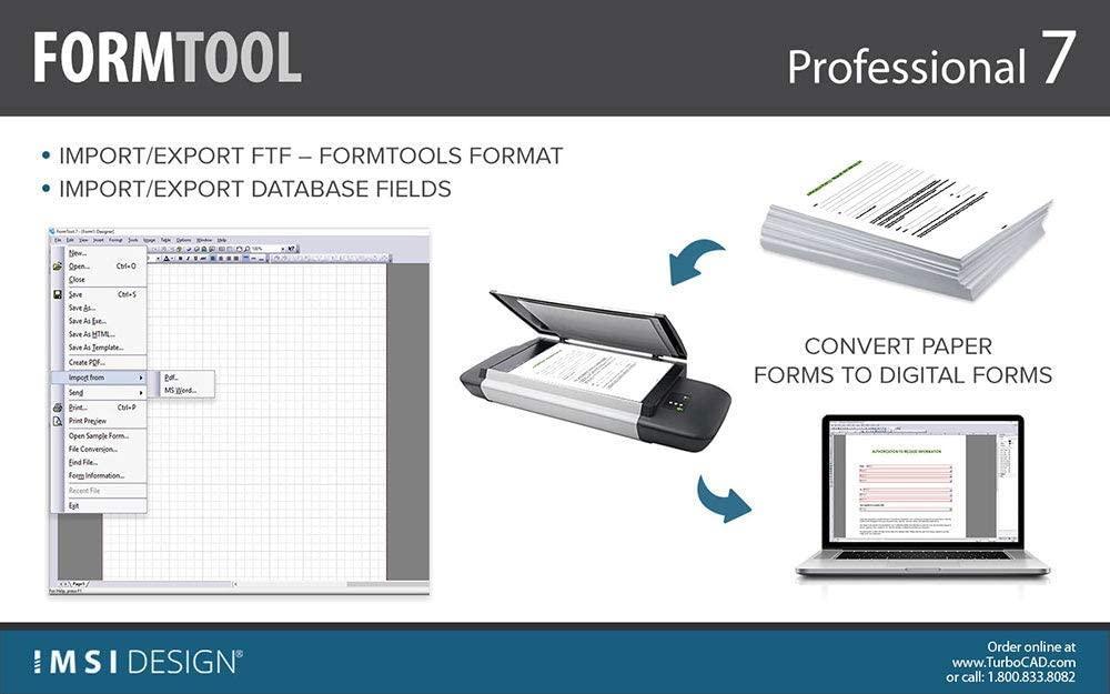FormTool Professional v7 - Instant Download for Windows
