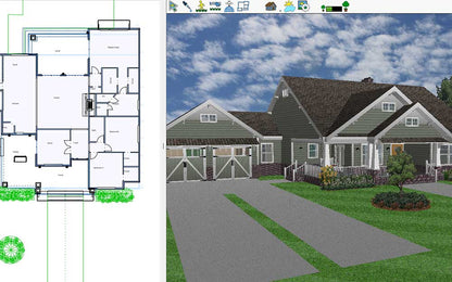 FloorPlan 2025 Home & Landscape Pro - Instant Download for Windows