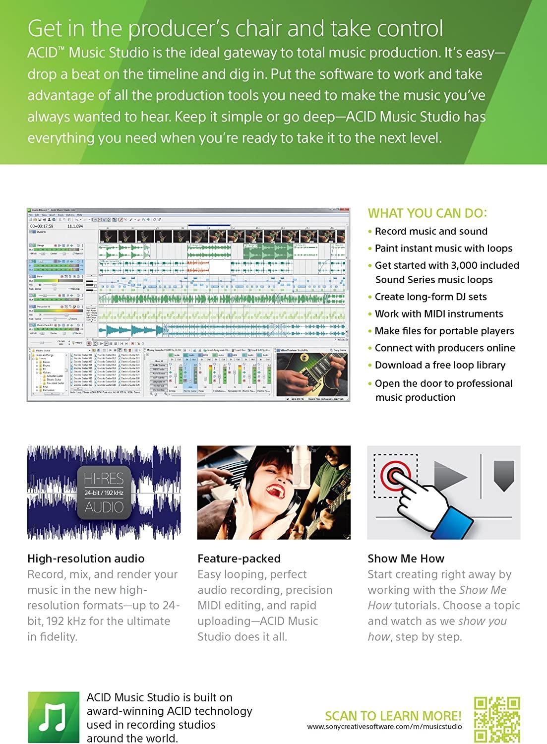 Magix Acid Music Studio 10 - Instant Download for Windows