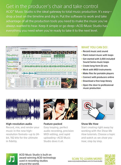 Magix Acid Music Studio 10 - Instant Download for Windows