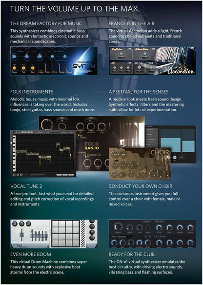 Magix Music Maker 2016 Live - Instant Download for Windows