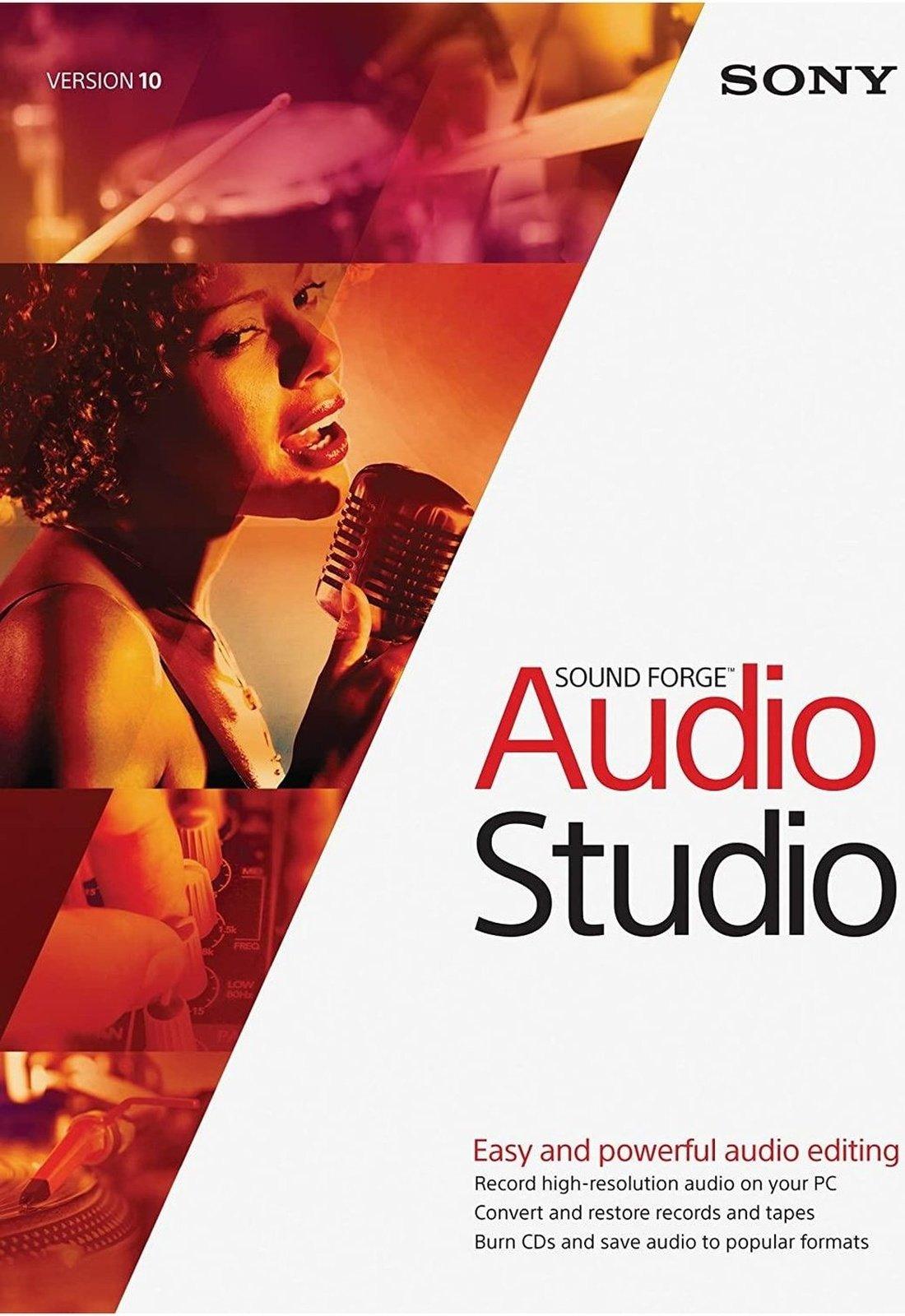 Magix Sound Forge Audio Studio 10 - Instant Download for Windows