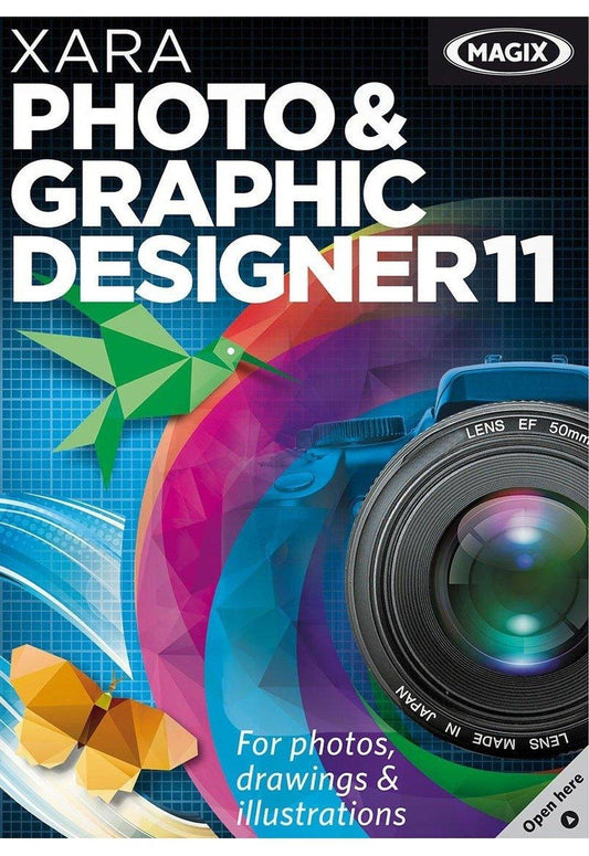 Magix Xara Photo & Graphic Designer 11 - Instant Download for Windows