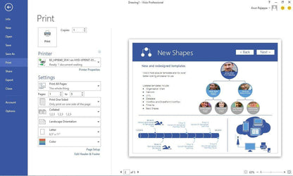 Microsoft Visio Standard 2019 - Instant Download for Windows