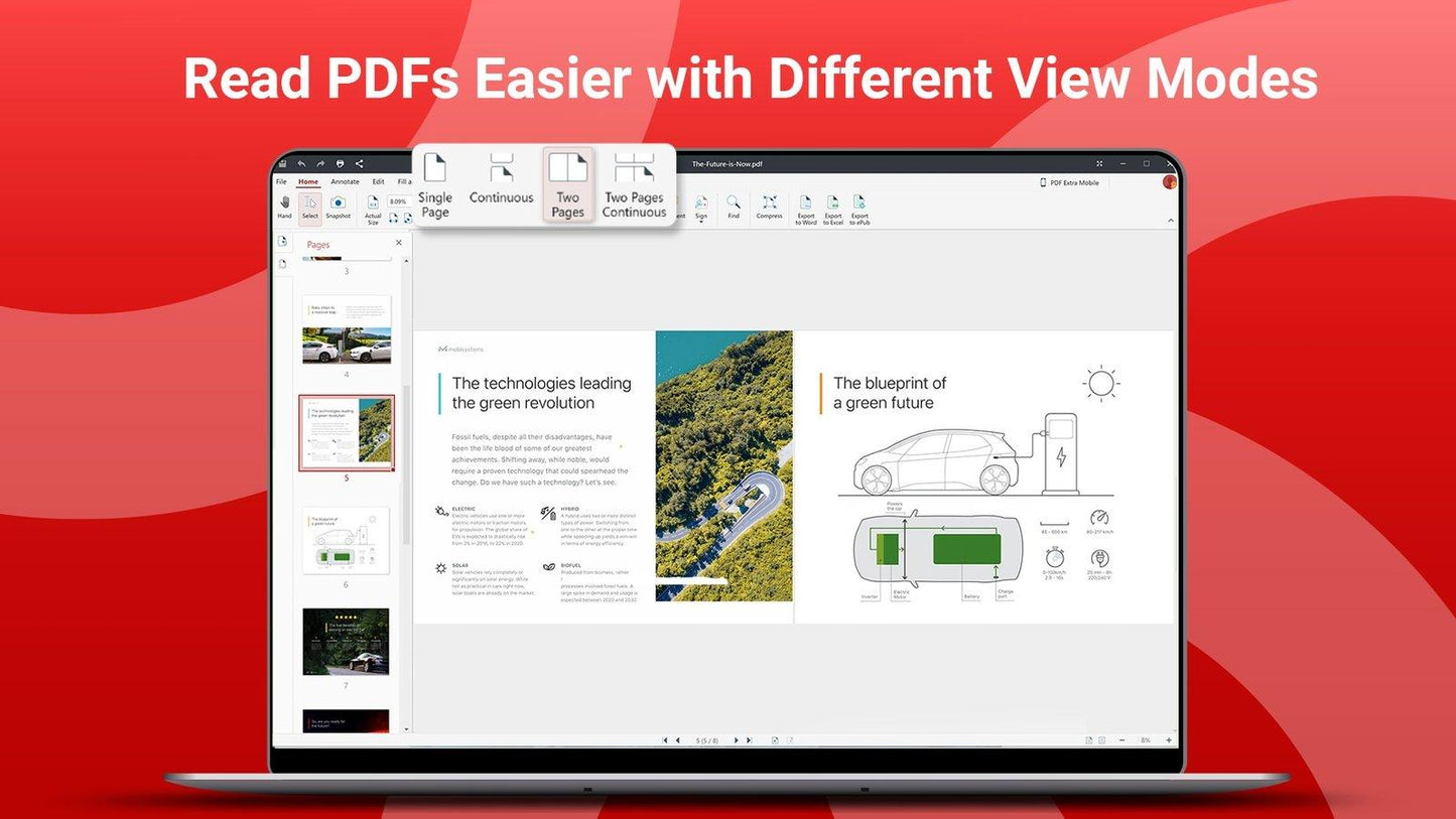 MobiSystems PDF Extra Premium - Instant Download for Windows
