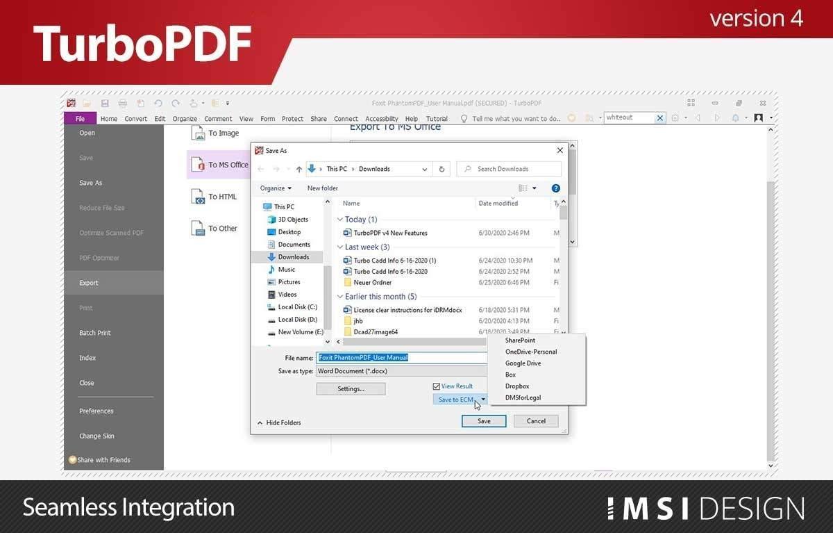 TurboPDF v4 - Instant Download for Windows