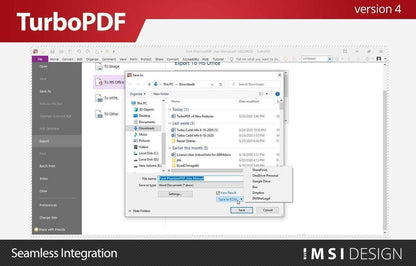 TurboPDF v4 - Instant Download for Windows