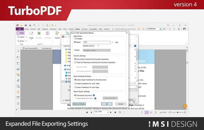 TurboPDF v4 - Instant Download for Windows