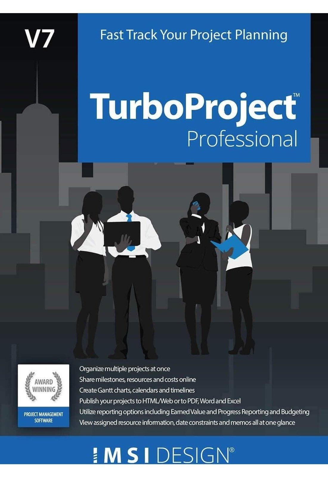 TurboProject Professional v7 - Instant Download for Windows